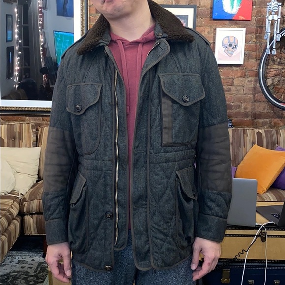 Burberry Brit military quilted utility coat - Picture 7 of 11